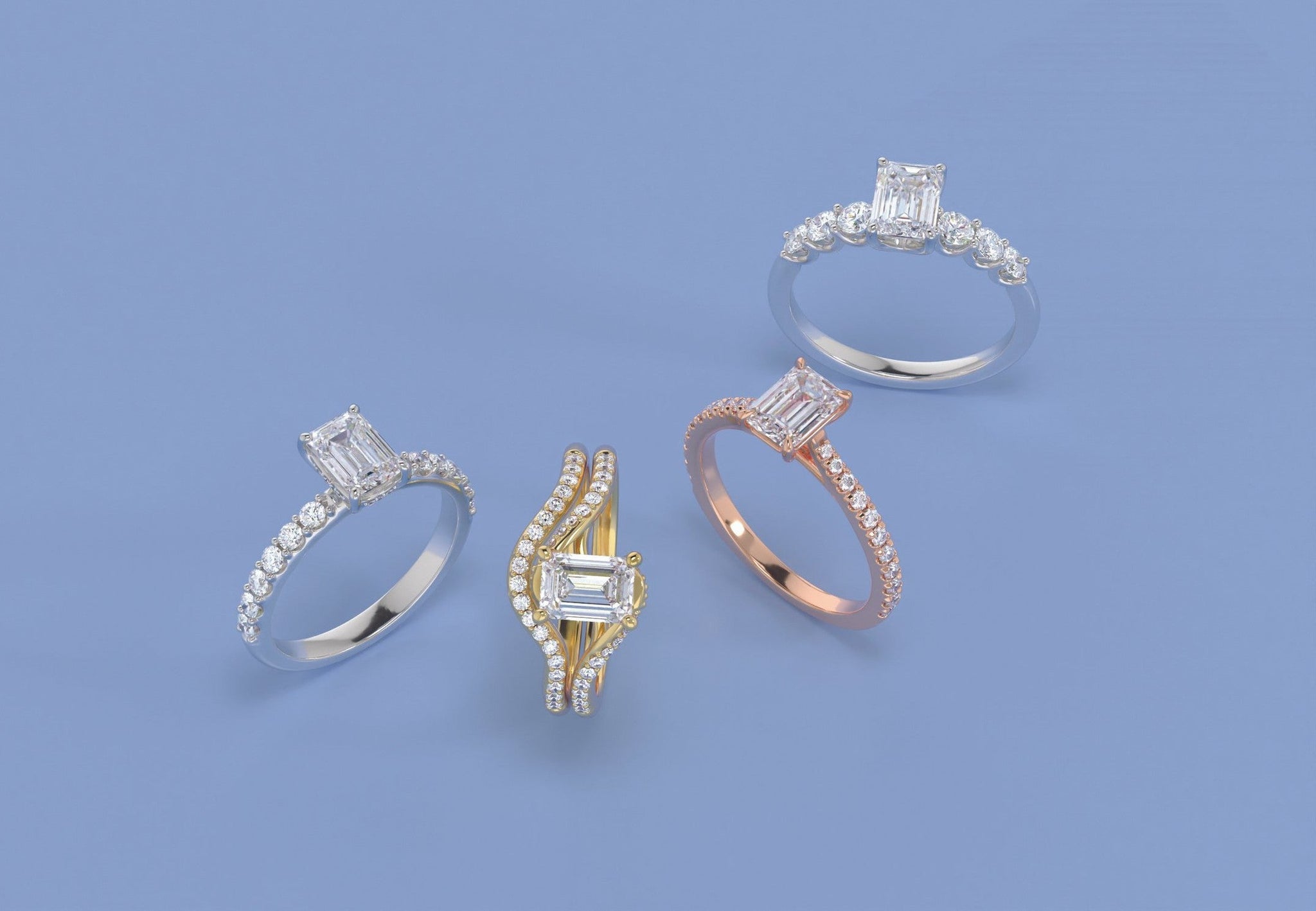 Emerald Engagement Rings