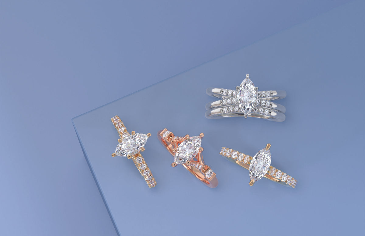 Marquise Engagement Rings