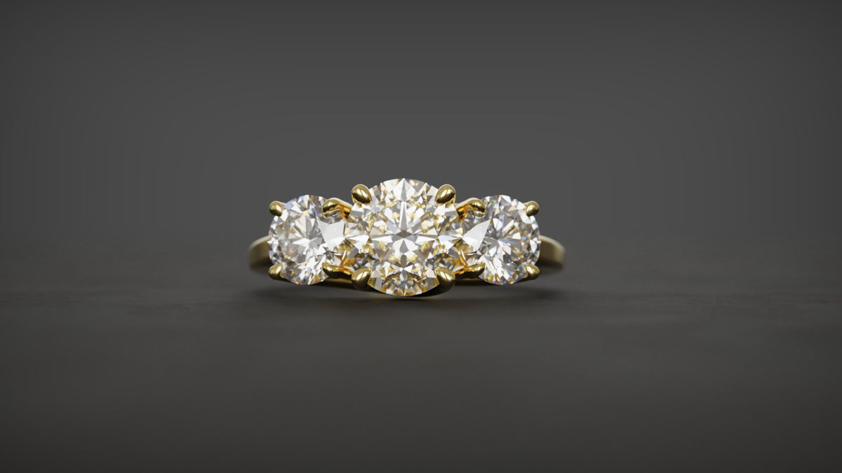 Three Stone Engagement Rings