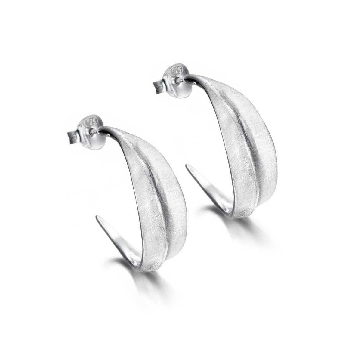 FOREST collection earrings Sterling Silver 925 with Rhodium plated Sterling Silver 925