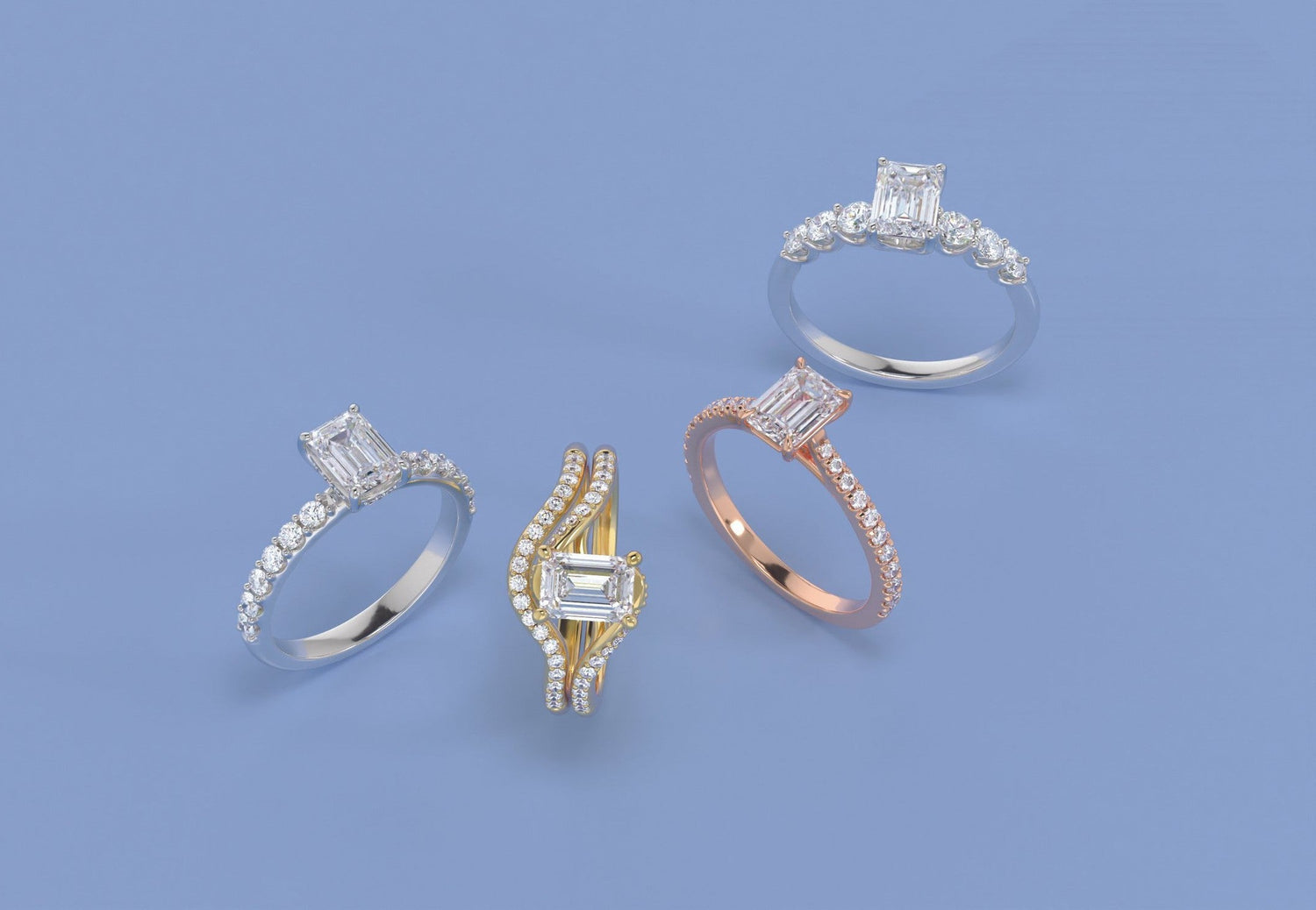 Emerald Engagement Rings