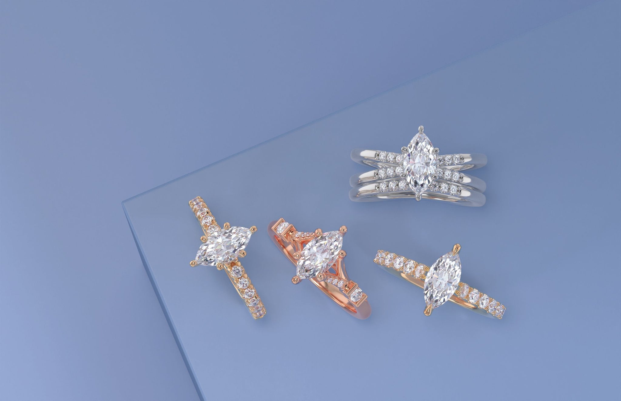 Marquise Engagement Rings