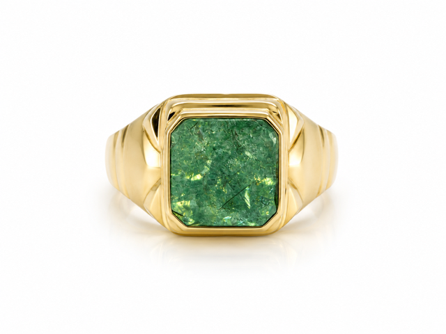 10K Yellow Gold 3ctw Paraiba Tourmaline Ring