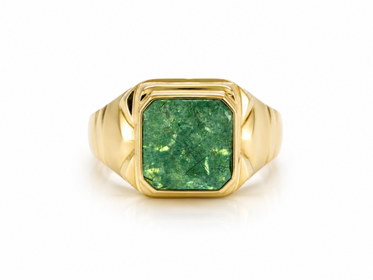 10K Yellow Gold 3ctw Paraiba Tourmaline Ring