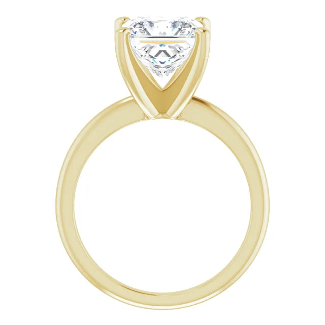 14K White Gold 1.99 CTW Princess Solitaire Lab Grown Diamond Engagement Ring