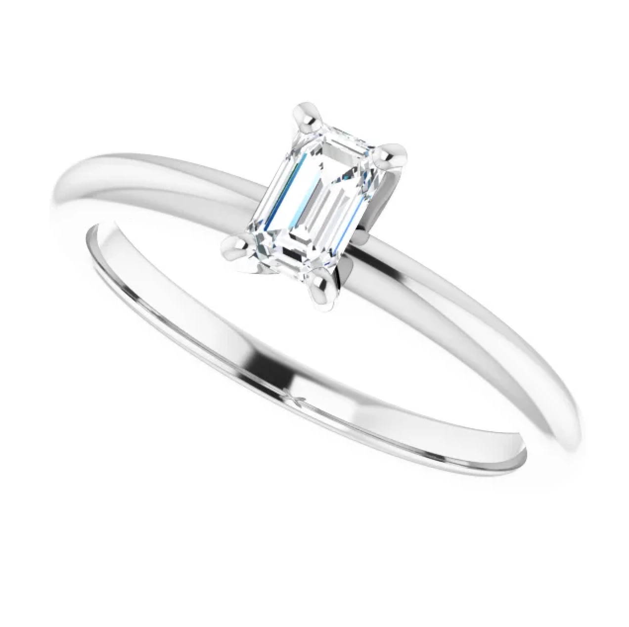 14K White Gold 1 CT Oval-Cut Diamond Engagement Ring with Vintage Filigree and Pave Accents