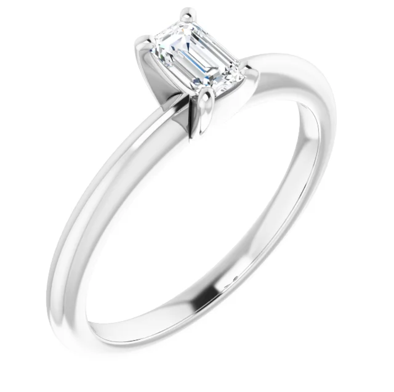 14K White Gold 1 CT Oval-Cut Diamond Engagement Ring with Vintage Filigree and Pave Accents