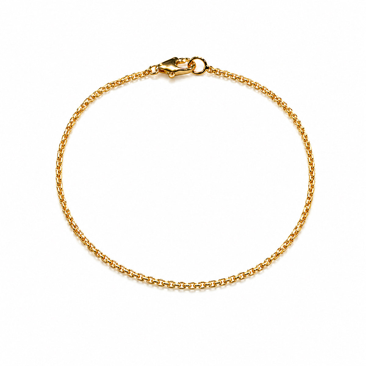 14K Yellow Gold Rolo Bracelet
