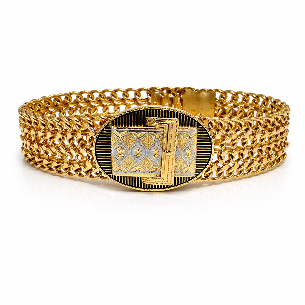 14K Chain Mesh Bracelet