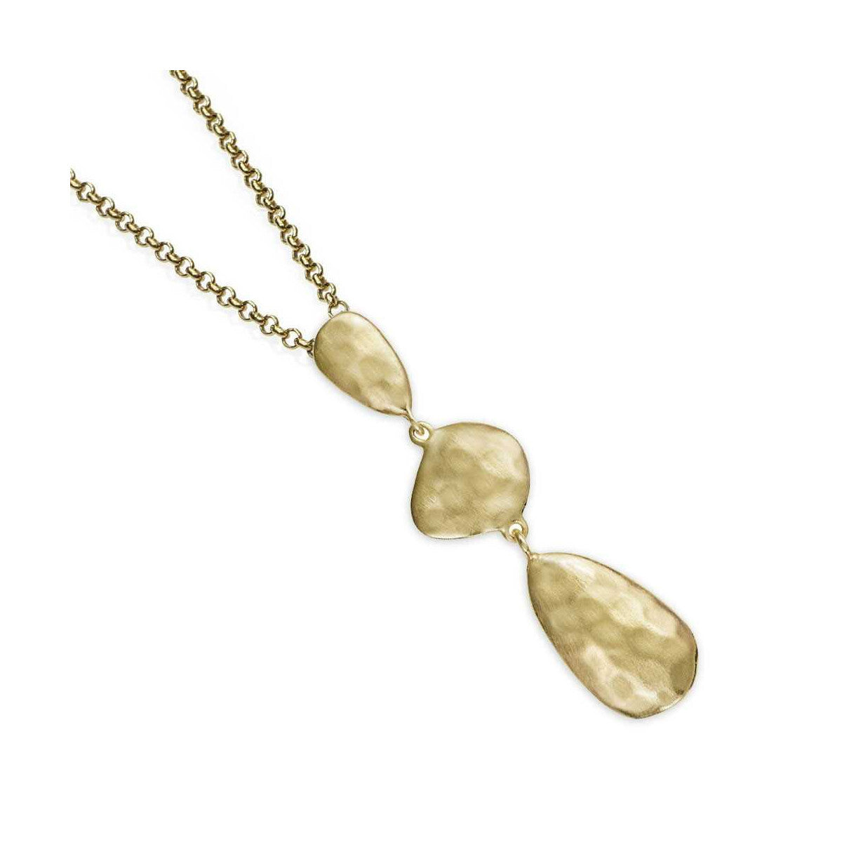 ESSENTIAL Necklace in Sterling Silver. 18k Gold Vermeil