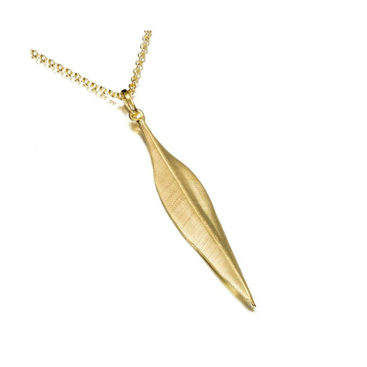 Gold Forest Necklace 18k gold plated