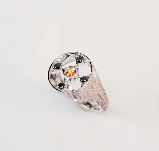 Harley Diamond (.36ctw) Ring, 14kt White Gold