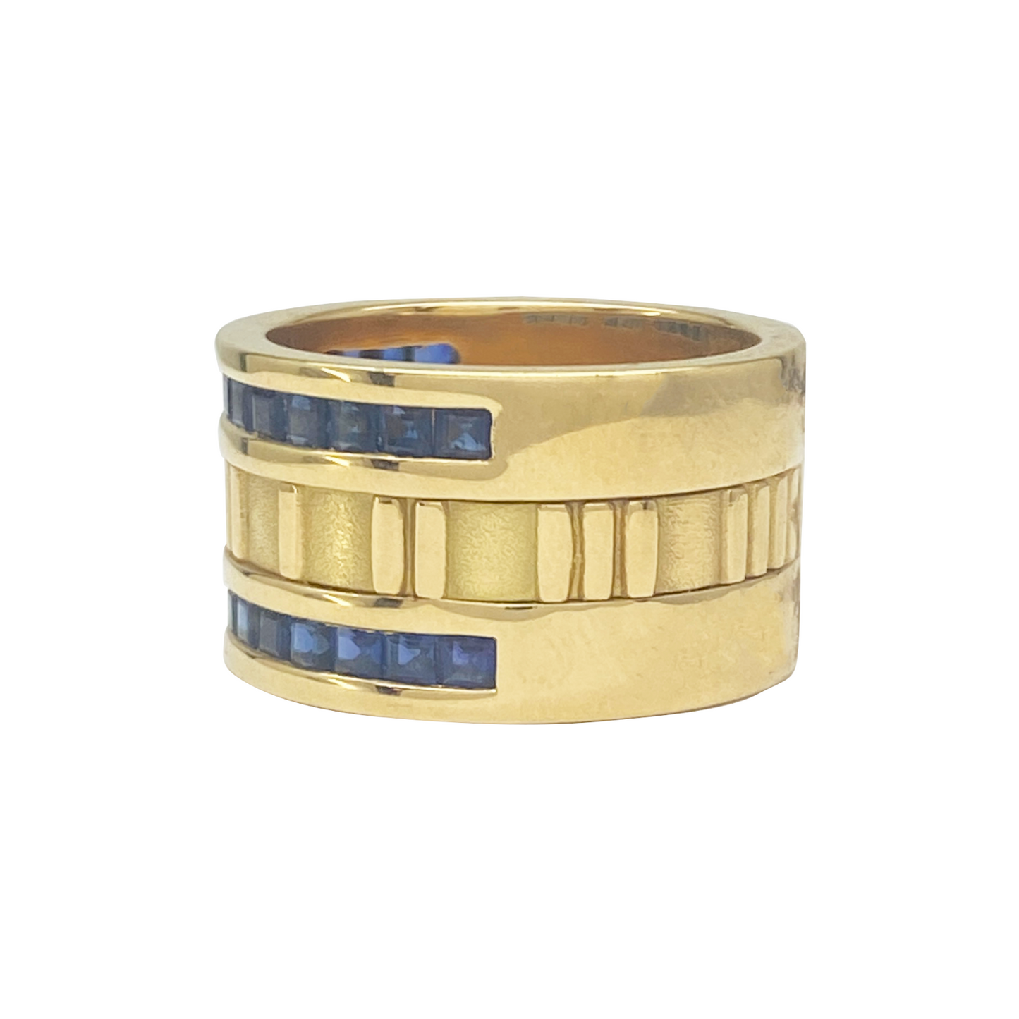 CONS L.H. Tiffany "Atlas" Sapphire Ring 18kt