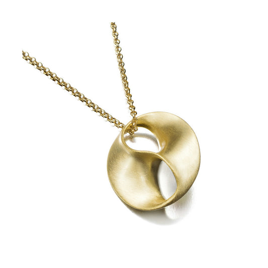 LOVE Necklace in Sterling Silver. 18k Gold Vermeil